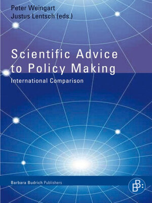 cover image of Scientific Advice to Policy Making